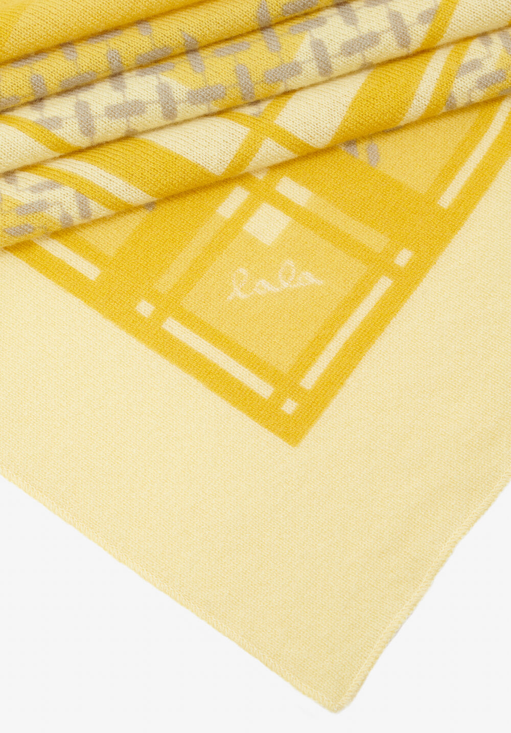 Triangle Double Heritage halstørklæde, medium - glory sunrise